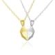 thumbnail image 1 of Couple Necklaces Pair Of Three-dimensional Love Heart Magnet Splicing Necklace Wishing Stone Magnetic Attraction Girlfriends Friend Collarbone Chain, 1 of 6