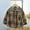 Brown, variant on CHUOU Toddler Kids Baby Boys Girls Plaid Shirt Jacket Long Sleeve Button Down Tops Coat Shacket Jacket Fall Winter Clothes For 3-4 Years