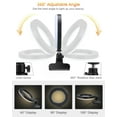 thumbnail image 6 of Video Conference Light, 6.3 inches LED Selfie Ring Light kit with Clamp Mount, Dimmable LED Ring Light, 6 of 7