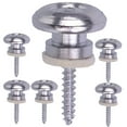thumbnail image 1 of Milisten 6Ud Gitarras Strap Lock De Metal Plata Seguro Para Uso En Guitarra Eléctrica Duradero Y Fácil Instalación, 1 of 8