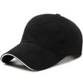 thumbnail image 1 of Hombres Mujeres Gorra De Béisbol Visera Ajustable Sombrero Gimnasio Gorras Deportivas, 1 of 5