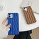 thumbnail image 5 of Funda para iPhone con diseño de ondas 3D y bordes rizados, de silicona suave, fina, a prueba de golpes (verde noche, iPhone 13), 5 of 8