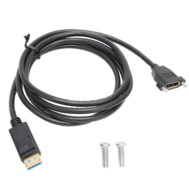 DP to DP Extension Cable 8K 60Hz 4K 120Hz Male To Female Displayport Cable 1.4 DisplayPort Extension Cable