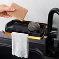 thumbnail image 2 of CNKOO Faucet Rack Storing Strong Load-bearing Practical Side Towel Hanging Design Kitchen Faucet Sponge Drainer, 2 of 5