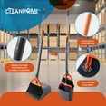 thumbnail image 4 of Heavy Duty Outdoor Broom and Dustpan Set with Long Handle for , Garage, Deck Cleaning, 4 of 7