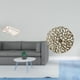thumbnail image 2 of Elegante bandeja de comida y escultura artística de metal para pared, ideal para baño, cocina, cafetería, oficina, sala de estar, almacenamiento y exh, 2 of 8