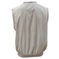 thumbnail image 2 of Weather Perfect Men's V-Neck Pullover Golf Wind Vest, Medium Beige, 2 of 2