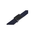 thumbnail image 4 of Lona Unisex Sin Agujeros Hebilla Deslizante Cintura Ajustable Ancho Del Cinturón 1 5/8 Y 1 1/2 Azul Marino (Hebilla Negra) 24-34, 4 of 6