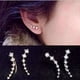 thumbnail image 3 of Aretes de cristal Minnieouse para Mujeres y Niñas 7 PS12563-01 Plata, 3 of 6