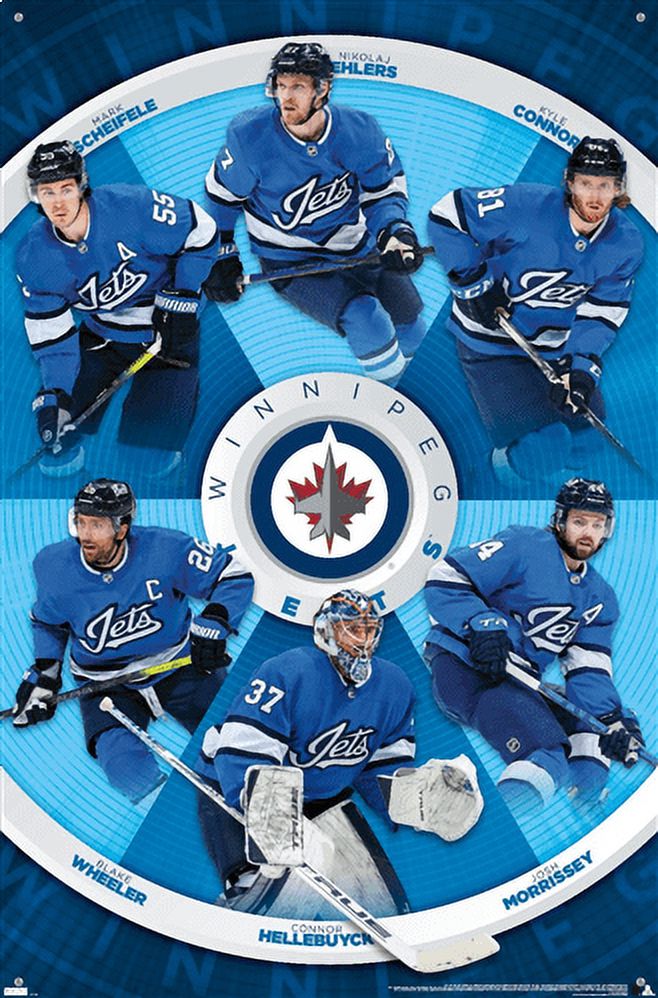NHL Winnipeg Jets - Team 21 Wall Poster with Push Pins, 22.375" x 34"
