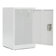 thumbnail image 3 of Steel Storage Locker, 1 Compartment, 15 x 15 x 24, White, 3 of 7