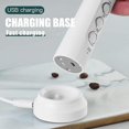 thumbnail image 3 of Milk Frother, USB Rechargeable Milk Frother 3 Speed ​​Electric Frother Gift, 3 of 5