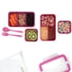 thumbnail image 3 of LONCHERA+TUPPERS+CUBIERTOS. 18 PIEZAS. PORCIONES IDEALES PARA NIÑOS DE 5 A 12. BIODEGRADABLE BOCARU BENTO BOX FOR KIDS, 3 of 9