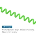 thumbnail image 4 of Unique Bargains Porte-Clés Spirale Extensible en Plastique, Vert 5 Pack, 4 of 5
