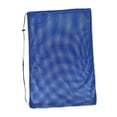 thumbnail image 3 of Bolsa de equipo de natación malla de malla mochila para hombres Beach de mujeres Natación azul, 3 of 8