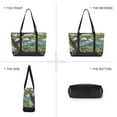 thumbnail image 6 of FORMRS Canvas Laptop Tote Bag for Women with 15.6" Computer Compartments Shoulder Handbag, Pine Tree, 6 of 7