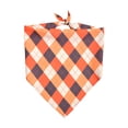 thumbnail image 7 of Aoznliie Dog Bandana, Thanksgiving Pumpkin Scarf for Cats Dogs, 25x18 inch Adjustable Pet Costume for Holiday Feast, Orange, 7 of 7