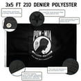 thumbnail image 3 of Anley EverStrong Series Embroidered Pow Mia Flag 3x5 Ft - Embroidery & Heavy Duty Canvas Header - You are Not Forgotten Prisoner of War Flag, 3 of 7