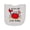 AC-Heather Grey, variant on Inktastic Too Cute Crab Newborn Bib
