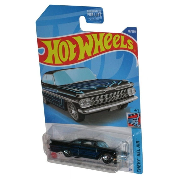 Hot Wheels Chevy Bel Air 4/5 (2021) Blue '59 Impala Toy Car 70/250