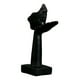 thumbnail image 4 of Escultura de figura Resina Figura Escultura Besos Figuras Festival Decoración Escena Diseño Artesanía Artesanía Arte creativo Estatua para escritorio , negro Fanmusic Escultura de figura, 4 of 7