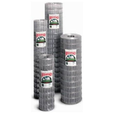 Keystone Galvanized Welded Wire Fencing, Steel and Wire, 48' x 50'., 2" x 4" Mesh