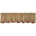 thumbnail image 1 of VHC Brands Burlap Scalloped Valance, 1 of 3