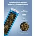 thumbnail image 3 of VEVOR Whole House Water Filter Replacement Cartridge 4.5" x 20" KDF Home Filter, 3 of 9