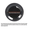 thumbnail image 4 of Speaker Port Tube Sponge, Secure Fit Easy Installation 4PCS Speaker Cabinet Port Sponge Enhanced Bass Reflection  for Maintenance, 4 of 7