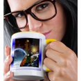 thumbnail image 2 of 3drose, Outer Space Limits, 15oz Two-tone Yellow Mug, 2 of 6