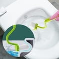 thumbnail image 3 of Toilet Rim Brush,V Type Toilet Brushes,Multi-Function Cleaning Brushes ,4PC Toilet Brush Toilet Brush for Toilet Corners Curved Handle, 3 of 5