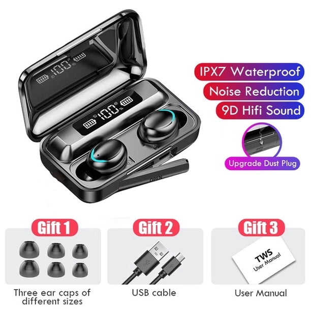 Audífonos In-ear Inalámbricos F9-5 Con Bluetooth 5.0 Para Xiaomi Android iPhone Gao Jiahui unisex
