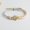 Silver Gray, variant on Diy Hand-woven Knot Bracelet Peach Blossom Knot Carrying Strap Wearable Shipping Beading Accessories Bracelet