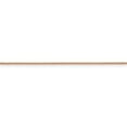 thumbnail image 3 of 14K Rose Gold chain Cable 18 in 1.1 mm Flat, 3 of 5