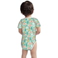 thumbnail image 6 of Rocae Elephant and Flowers for Baby Climbing Clothes Soft Baby Romper for Active Infants Comfortable and Breathable Crawling Jumpsuit Unisex Baby Outfit 6 Months, 6 of 8