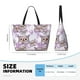 thumbnail image 4 of Easygdp Owl And Floral Bolsa de Viaje de Playa de Gran Capacidad, Bolsa Tote Perfecta para la Playa, Escapadas de Fin de Semana y Viajes, 4 of 7
