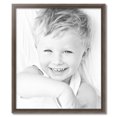 thumbnail image 2 of ArtToFrames 28" x 33" Muted Silver Picture Frame, 28x33 inch Silver Wood Poster Frame (WOM-4626),  Pack, 2 of 8