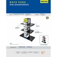thumbnail image 2 of Rack Estante Organizador Negro Soldadoras Inversoras Surtek SURTEK RSOLD, 2 of 3