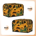 thumbnail image 3 of Sikiie Sunflowers 7 Toaster Covers 2 Slice Dustproof Toaster Cover Bread Machine Cover, Dustproof Cover - 11.4" x 7.5" x 7.9", 3 of 7