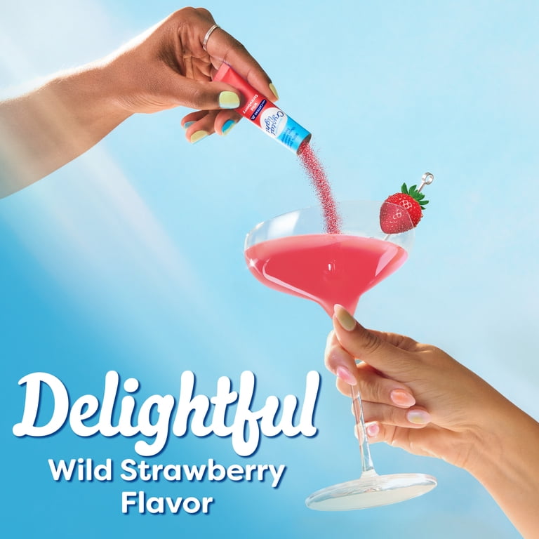 Crystal Light Wild Strawberry Sugar Free, Individual Flavors