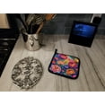 thumbnail image 4 of Colorful Peonies Pair of Pot Holders, 4 of 7