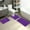 Purple, variant on Hwkond Bath Mat Set, Floor Mat Bathroom Non-slip Mat Three Sets Of Water-absorbent Quick-dry Doorway Foot Mat Set,Coffee