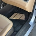 thumbnail image 3 of Motor Trend FlexTough Car Floor Mats, 2-Tone Colors Heavy Duty Rubber with Cargo Trunk Mat, 3 of 8