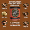 thumbnail image 5 of Judy's Blend 6 Mushroom 100% Cocoa Ground Coffee with Ashwagandha, 5 of 7