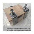 thumbnail image 3 of Metal Clamp Heavy Duty Clamp C Clamp Woodworking Clamp with Wide Jaw Openings (120MM), 2PCS, 3 of 5