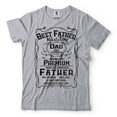thumbnail image 5 of Mens Best Father T-shirt No 1 Dad Tee Shirt Funny Fathers Day Gifts Father Shirt Dad Shirts (Medium Black), 5 of 6