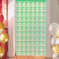 thumbnail image 4 of Cortinas de Halloween con diseño de murciélagos, cortinas para puerta con flecos de aluminio, cortina para puerta con decoración de murciélagos compatible con fiesta de Halloween, 4 of 5