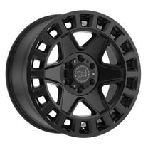 Black Rhino York 17X9 6X139.7 -12Et 87.1Cb Matte Black Wheel