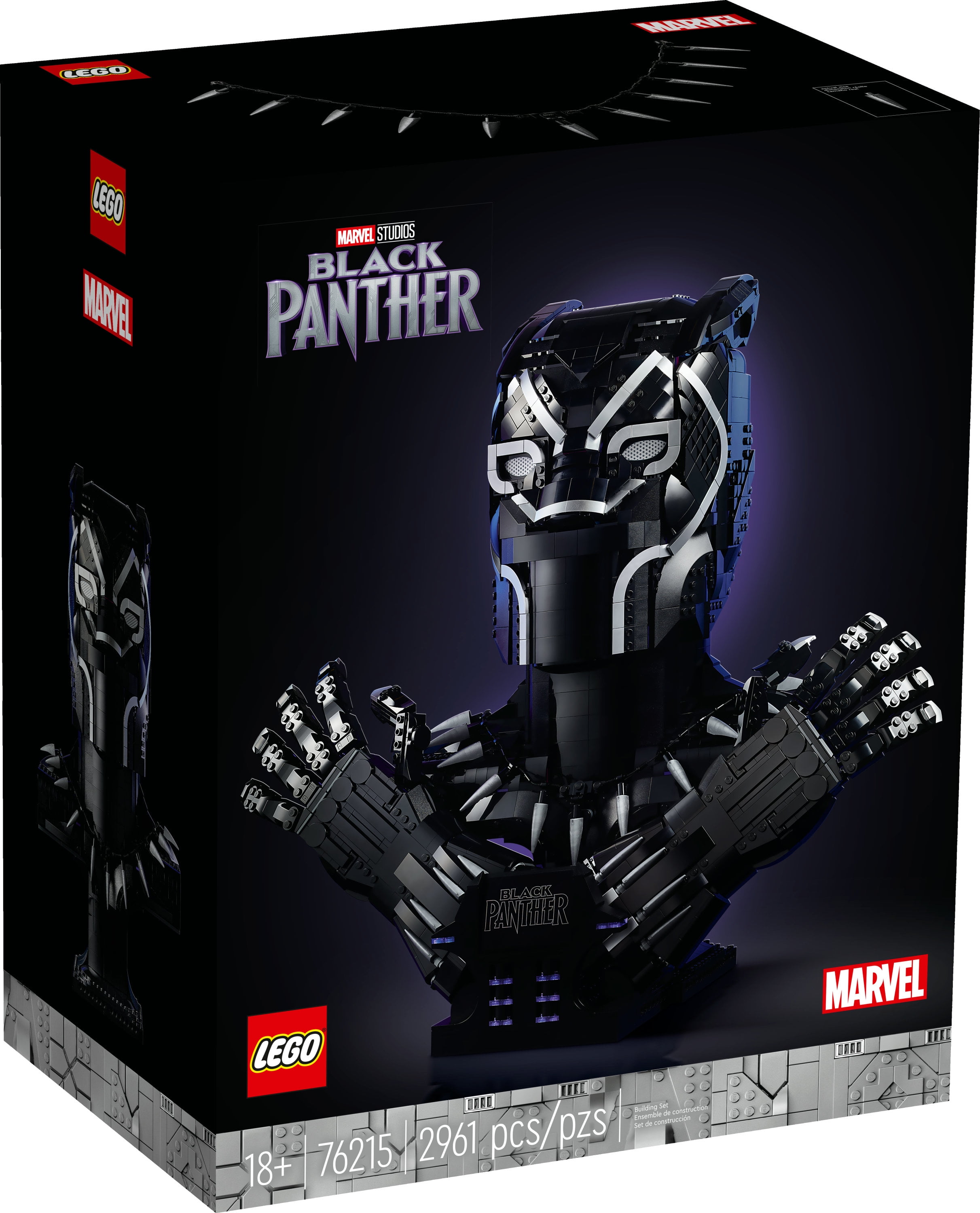LEGO Marvel Black Panther, King T’Challa Model Building Kit 76215  Collectible Wakanda Forever Memorabilia, Super Heroes Set for Adults and  Teens, 