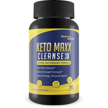Keto Maxx Cleanse 3X - Keto Friendly Cleanser - 90 Day Supply - Cleanse & Detox Support - Help Flush Waste, Toxins, & Impurities - Aid Digestion & Gut Health- Inflammation Support - Boost Energy